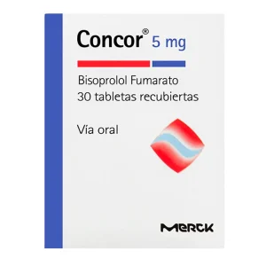 Bisoprolol Fumarato Concor 5 Mg