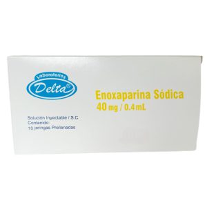 Enoxaparina Sodica 40 Mg / 0.4Ml