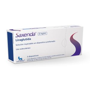 Saxenda Liraglutida 6Mg/Ml  Pluma Pre-Llenada