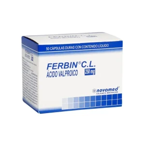 Acido Valproico 250Mg Ferbin S Blister X 10 Cap