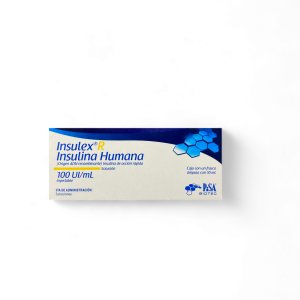 Insulina Humana 100 Iu / Ml  (Insulex R)