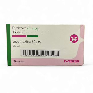 Eutirox 25Mg Levotiroxina Sodica  X 50 Tab