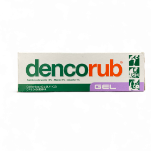 Dencorub Salicilato De Metilo 12% Mentol 1% Alcanfor 1% Gel