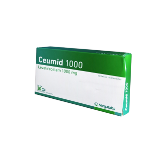 Levetiracetam 1000Mg Ceumid  X 30 Comprimidos