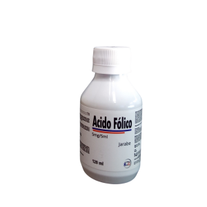 Acido Folico 5Mg/5Ml Jarabe 120 Ml