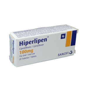 Hiperlipen Ciprofibrato 100Mg X 20 Tab