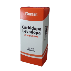 Carbidopa Levodopa 25Mg/250Mg Caja X 30 Tab