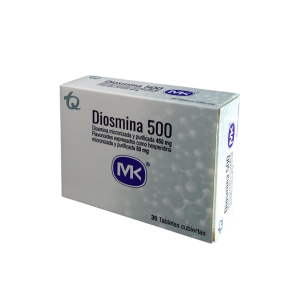 Diosmina+Hesperidina 450Mg-50Mg Caja X 30 Tab