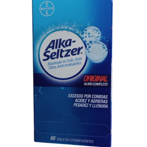 Alka Seltzer 60 Tabletas
