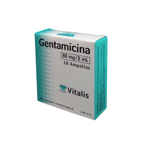 Gentamicina 80 Mg / 2 Ml I.M / I.V