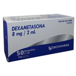Dexametasona 8Mg / 2 Ml I.M I.V