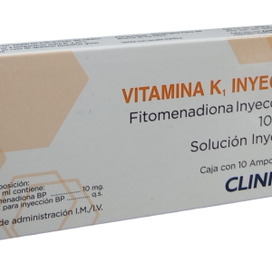 Vitamina K 1 Fitomenadiona 10 Mg / 1 Ml I.M  I.V