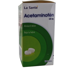 Acetaminofen 500Mg Blister X 10 Tabletas