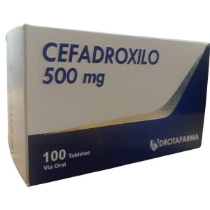 Cefadroxilo 500Mg Blister X 10 Tab