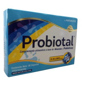 Probiotal Minerales + Probioticos X 30 Capsulas