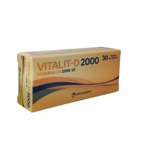 Vitamina D3 2000 U.I. Caja X 30 Tab Vitalit-D 2000Ui