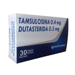 Tamsulosina 0.4Mg + Dutasterida 0.5Mg X 30 Cap