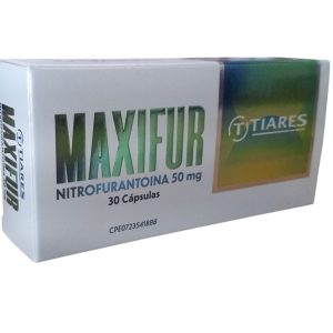 Nitrofurantoina Maxifur 50Mg X 30 Cap