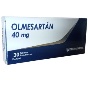 Olmesartan 40Mg X 30 Tabletas