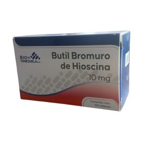 Butilbromuro De Hioscina 10Mg X 100 Tabletas