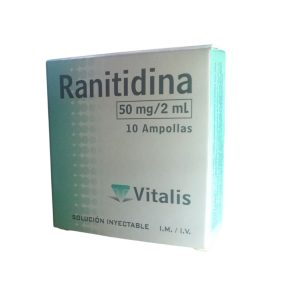 Ranitidina 50Mg/2Ml I.V/I.M  Vitalis