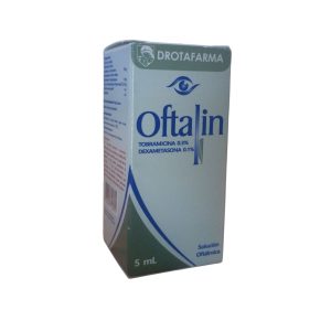 Tobramicina + Dexametasona 0.3% + 0.1% (Oftalin)