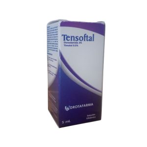 Dorzolamida  2% + Timolol 0.5% (Tensoftal)  5Ml
