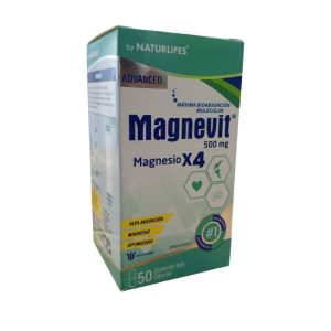 Magnevit Advanced 500Mg Magnesio X 4 X  50 Cap