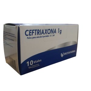 Ceftriaxona 1G I.M / I.V