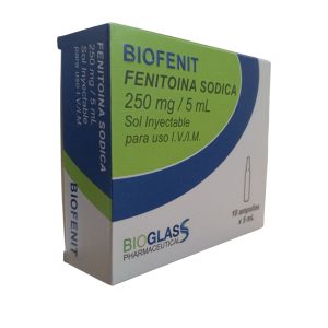 Fenitoina Sodica 250Mg/5Ml Biofenit I.V/I.M