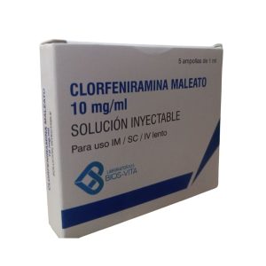 Clorfeniramina 10 Mg / Ml I.V / I.M