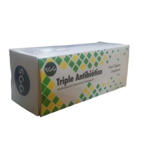 Bacitracina Zinc-Neomicina-Polimixina B Triple Antibiotico Uso Topico 15G