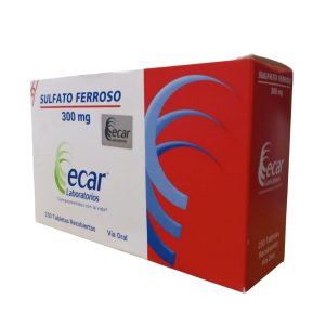 Sulfato Ferroso 300Mg Blister X 10 Tab