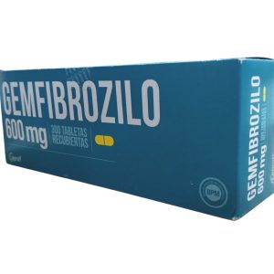 Gemfibrozilo 600Mg Blister 10 Tabletas