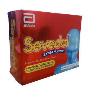 Sevedol X 60 Tabletas