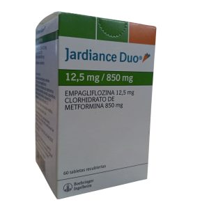 Empagliflozina 12.5Mg/850Mg Jardiance Duo X 60 Tabletas