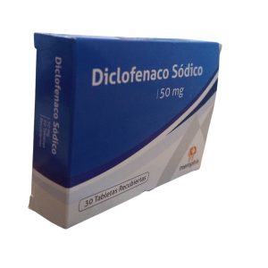 Diclofenac Sodico 50Mg Caja X 30 Tabletas