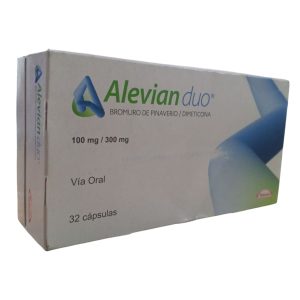 Bromuro De Pinaverio / Dimeticona 100Mg / 300Mg Alevian Duo Blister X 8 Caps Takeda Adium Sas
