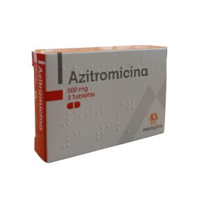 Azitromicina 500Mg X 3 Tabletas