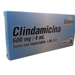 Clindamicina 600Mg / 4Ml