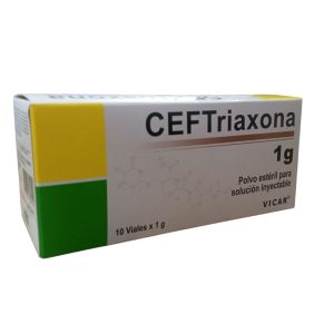 Ceftriaxona 1G I.M / I.V
