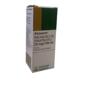 Bromuro De Ipatropio 25Mg/100Ml Atrovent
