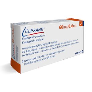 Enoxaparina Sodica 60 Mg / 6 Ml Clexane