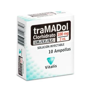Tramadol Clorhidrato 100mg/2ml I.M/I.V