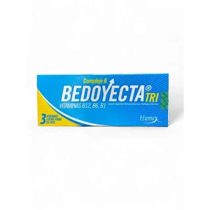 Complejo b Bedoyecta x 3 Amp (Vitaminas B1,B6,B12)