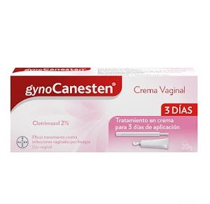 Clotrimazol 2% Gynocanesten Crema Vaginal