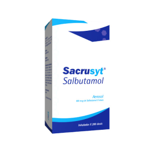 Salbutamol (Sacrusyt) Aerosol100mcg x Dosis